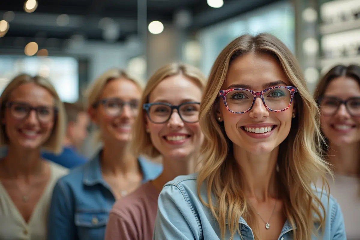 lunettes colorées